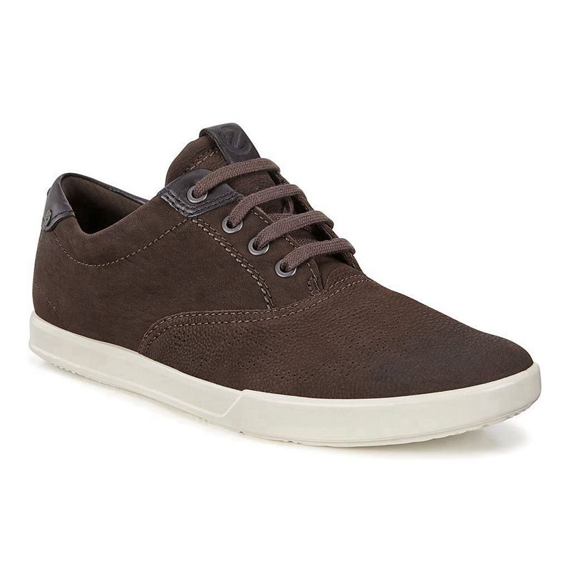 Men Casual Ecco Collin 2.0 - Sneakers Brown - India PVLYKW456